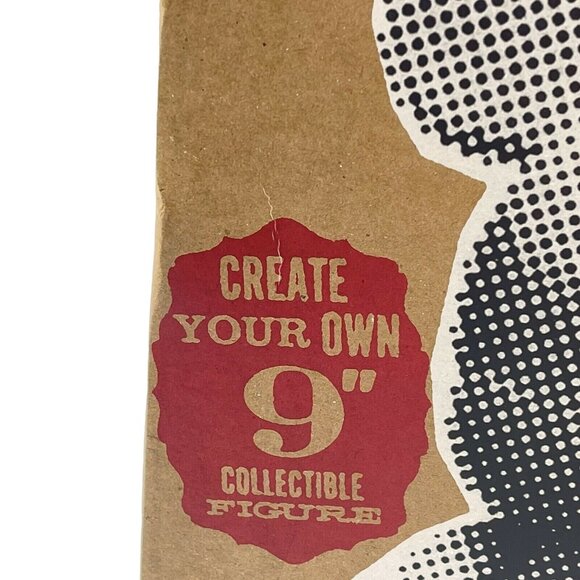 Disney Vinylmation Create Your Own Blank Mickey Mouse White New In Box RARE 9" - Picture 11 of 11